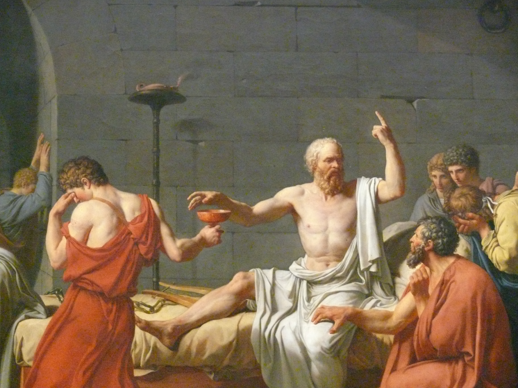 Socrates painting