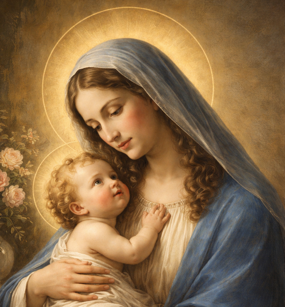 Madonna and child Jesus